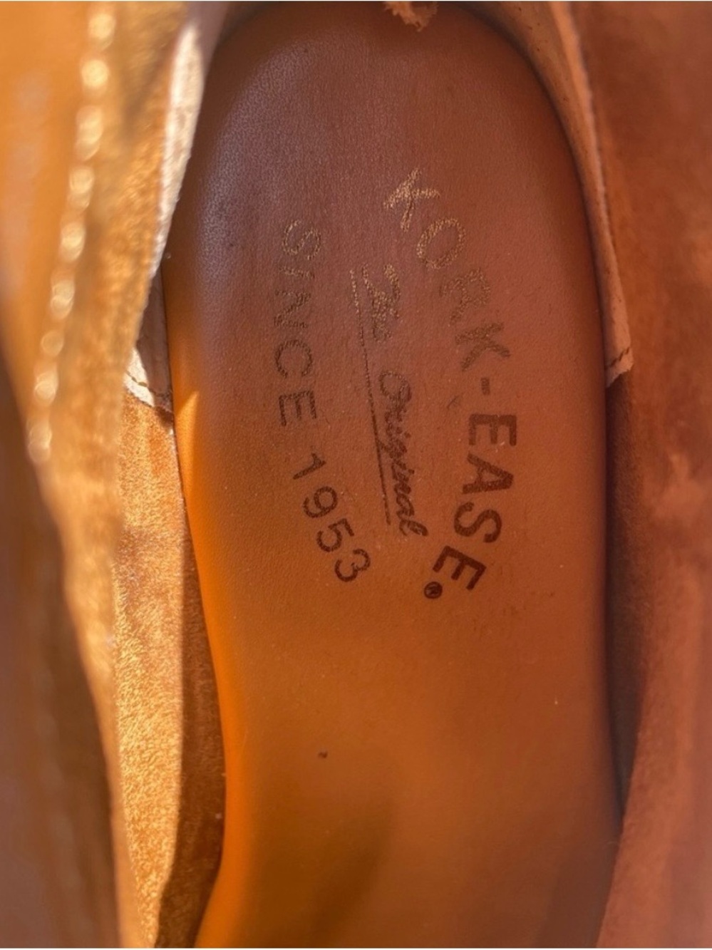Kork-Ease Chestnut Suede Chelsea Ankle Boots - Picture 3 of 8